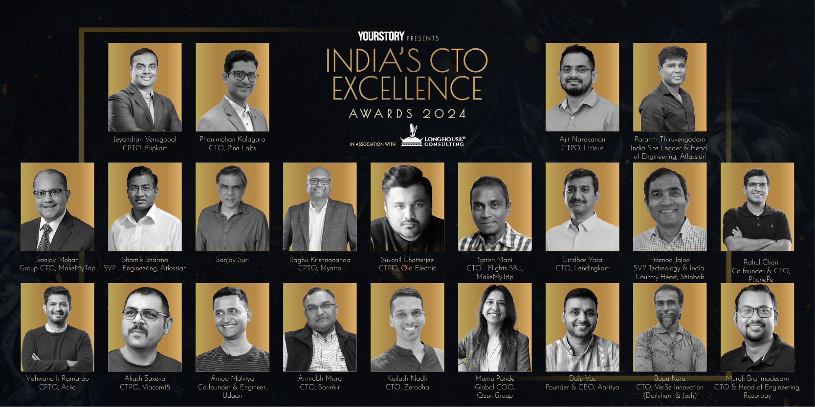 You are currently viewing Meet the winners of YourStory India’s CTO Excellence Awards 2024