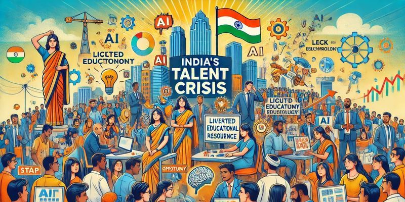 You are currently viewing The Roadblock to India’s Talent: Unveiling the Hidden Economic Crisis