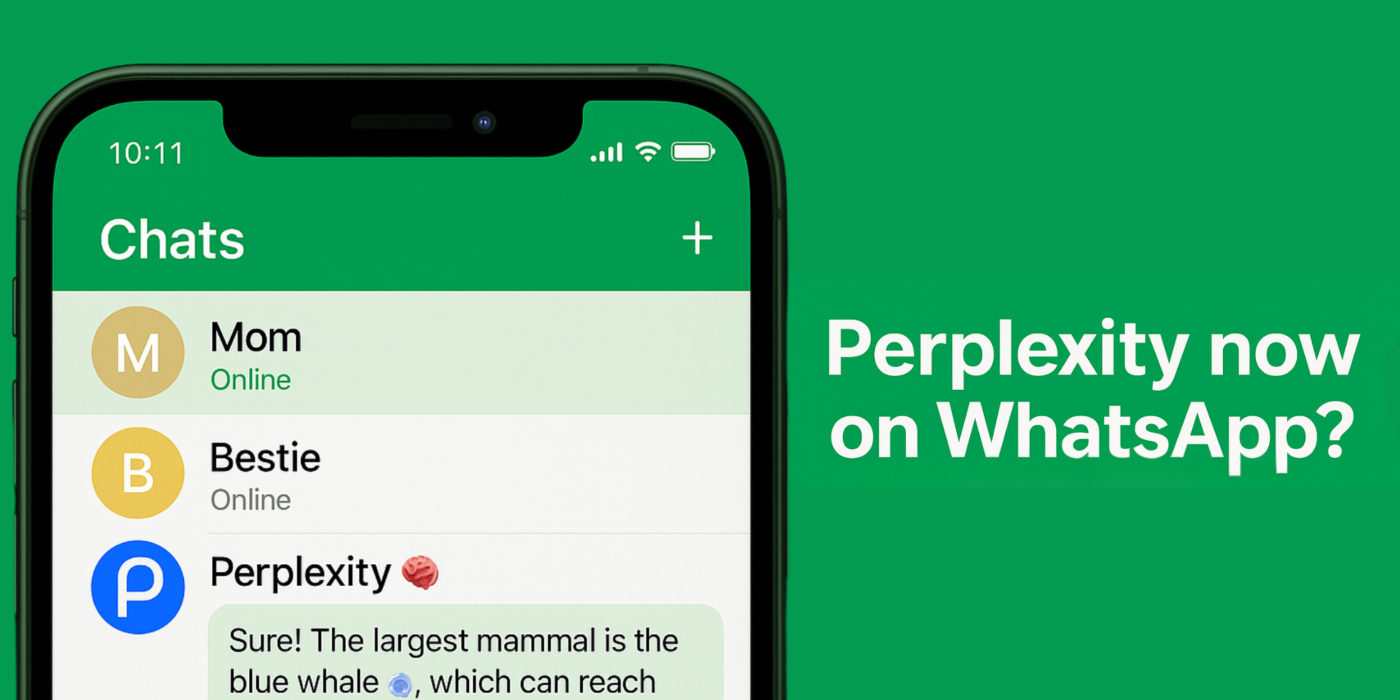 You are currently viewing Perplexity AI launches on WhatsApp to make AI smarter and more accessible