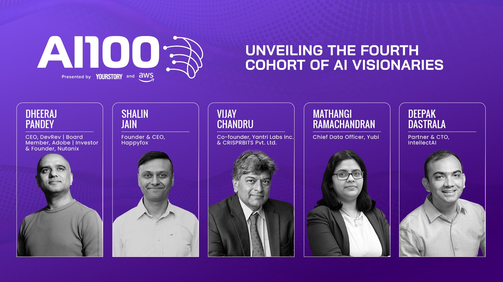 You are currently viewing From IPOs to MIT: AI100 unveils its fourth cohort of visionaries