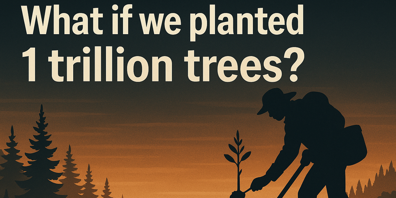 You are currently viewing What if We Planted 1 Trillion Trees?