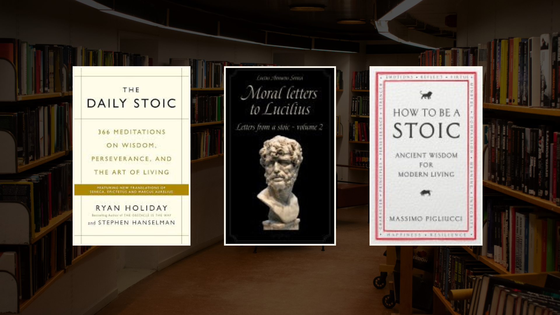 You are currently viewing 5 Stoic books to calm your chaos and build inner strength