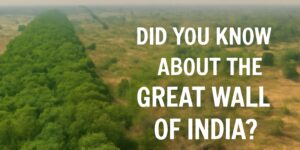 Read more about the article Did you know about the Great Wall of India? Here's why it will save India from catastrophe?
