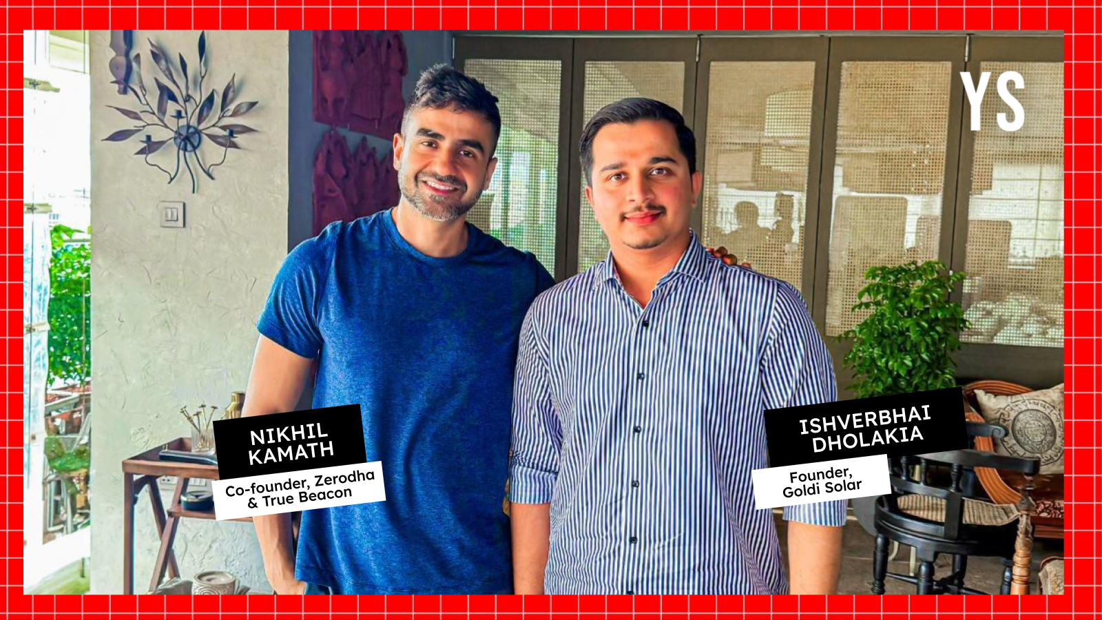 You are currently viewing Nikhil Kamath backs Goldi Solar with Rs 137 Cr investment