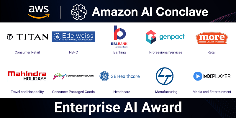 You are currently viewing Meet the winners of the Amazon AI Conclave 2021 Enterprise AI Awards
