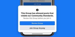 Read more about the article Facebook to stop recommending groups, users violating community guidelines