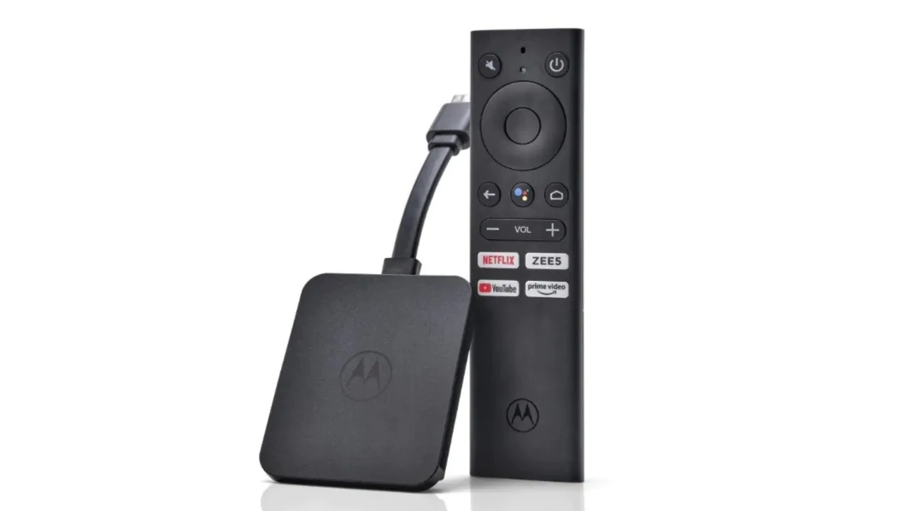 Read more about the article Motorola launches 4K Android TV Stick in India at Rs 3,999; will go on sale on 15 March- Technology News, FP