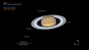 Read more about the article NASA’s Hubble telescope captures Saturn changing its colours according to the seasons- Technology News, FP
