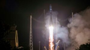 Read more about the article Soyuz rocket launches first Russian satellite for monitoring Arctic climate- Technology News, FP