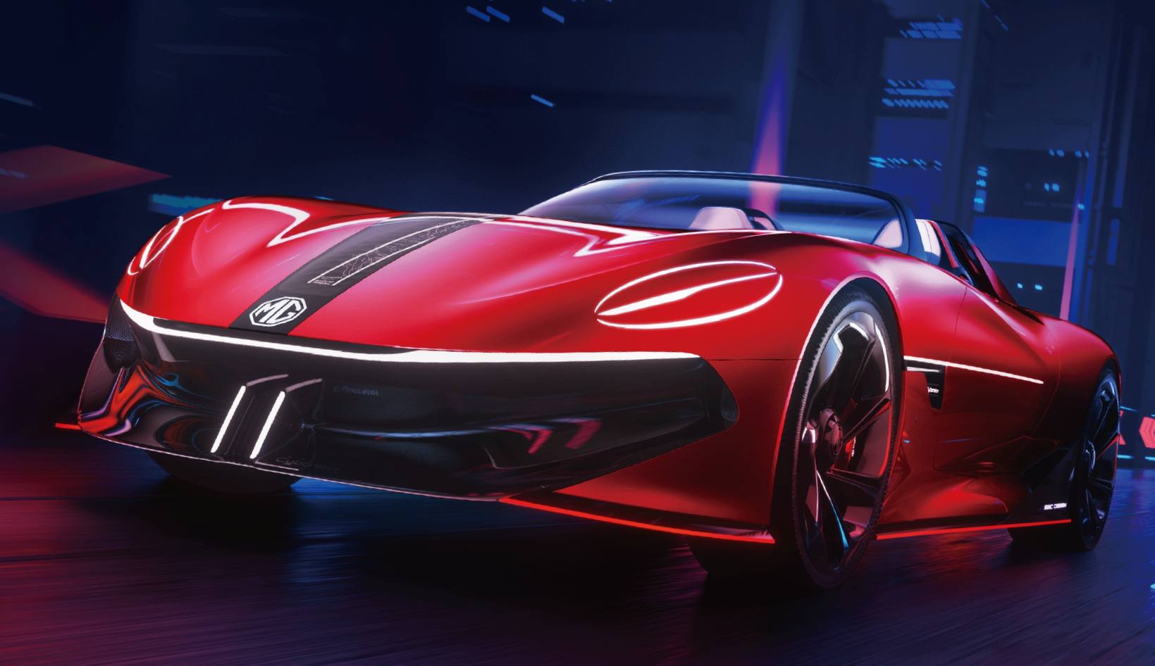 You are currently viewing MG Cyberster concept previews 5G-ready electric sportscar with 800-kilometre range- Technology News, FP
