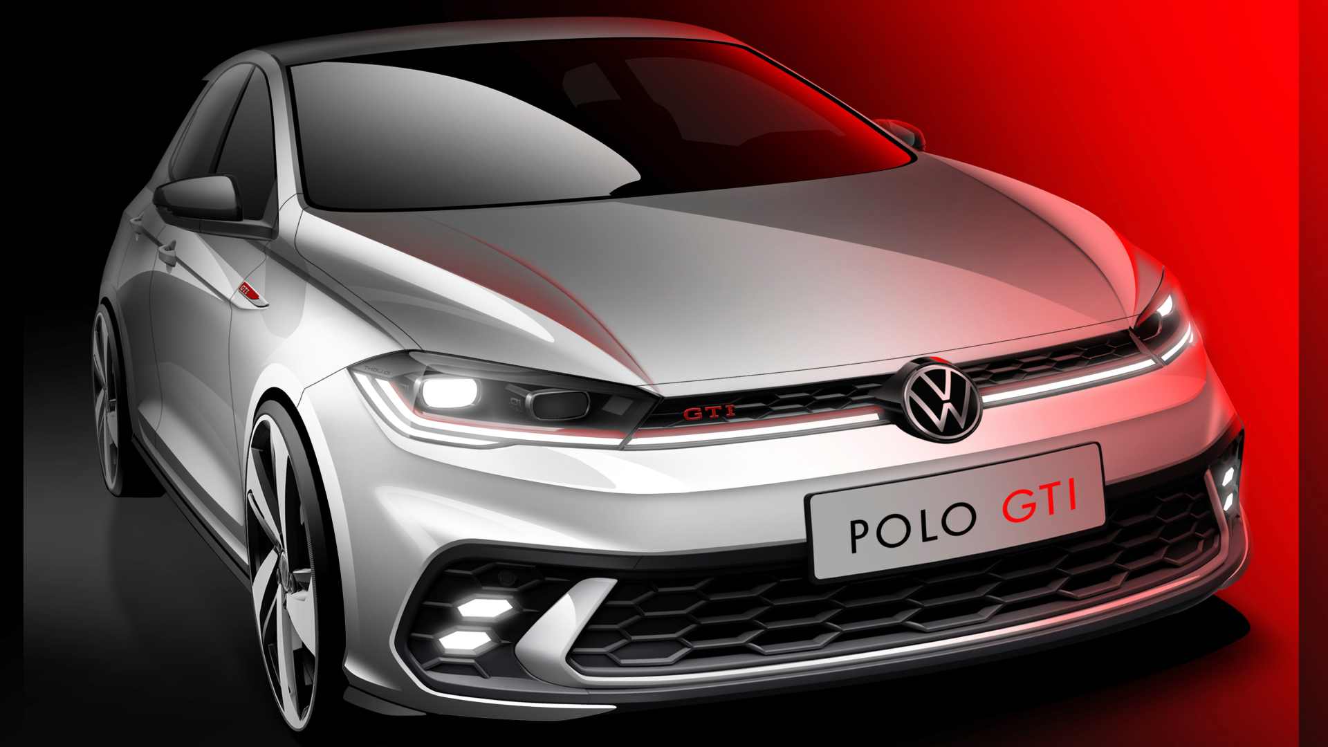 You are currently viewing Volkswagen Polo GTI facelift teased in design sketch ahead of world premiere in June- Technology News, FP