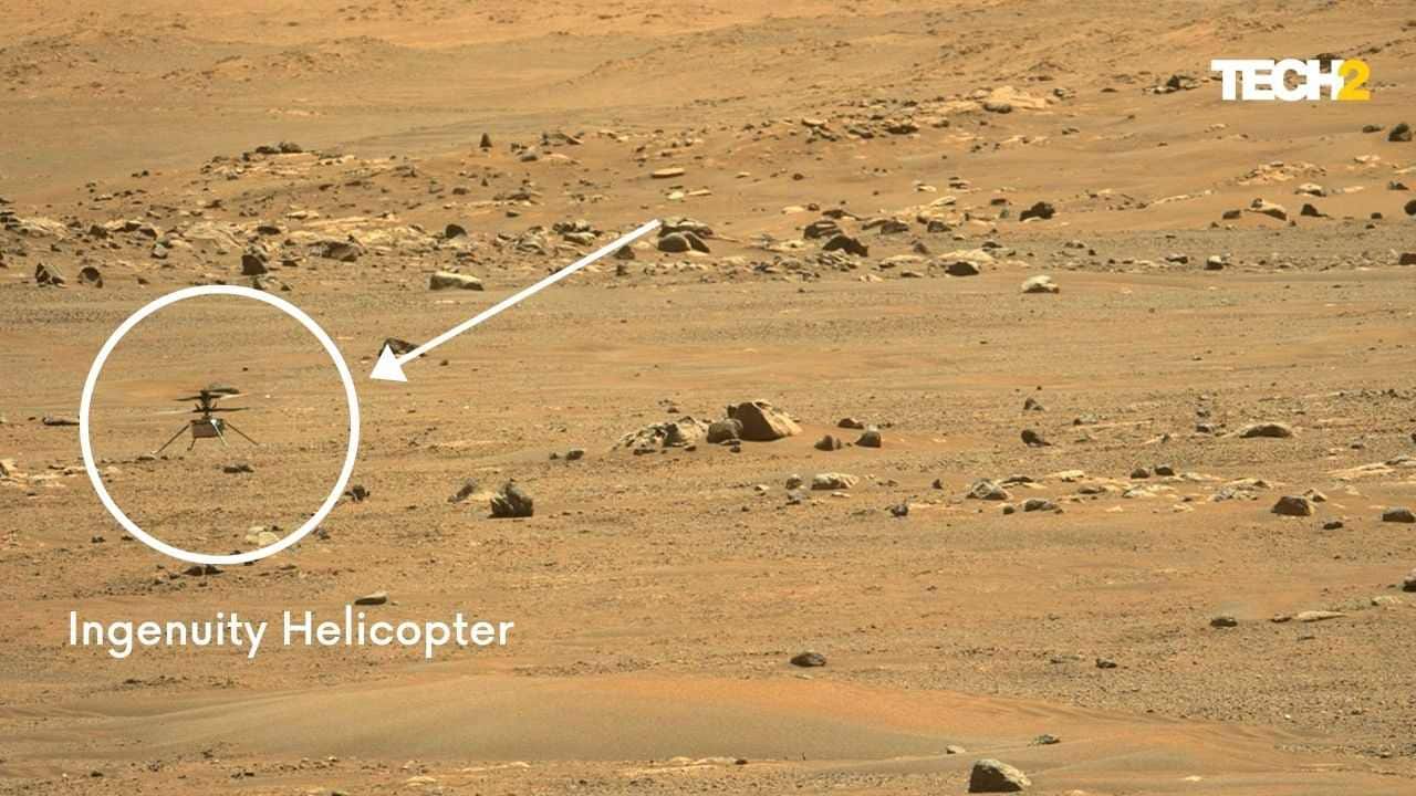 You are currently viewing Perseverance rover captures distinct hum of Ingenuity helicopter’s fifth flight on Mars- Technology News, FP