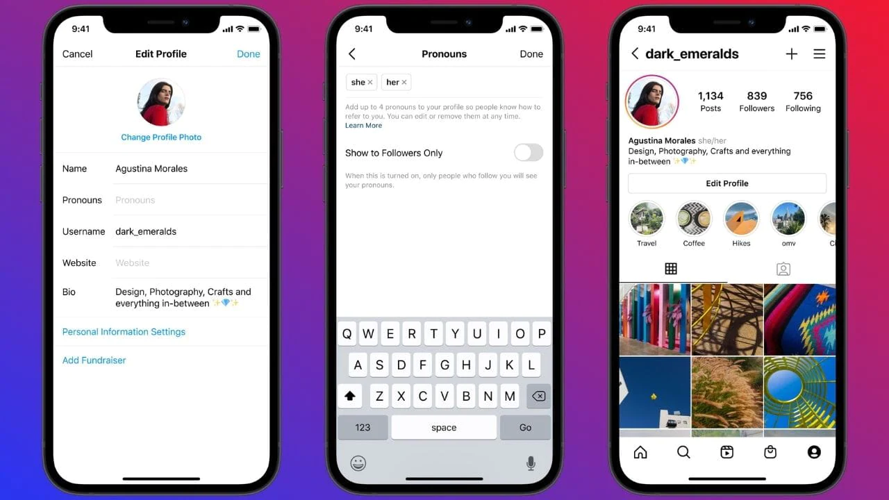 You are currently viewing Instagram now lets users add pronouns to their profile, feature currently available only in a few countries- Technology News, FP