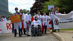 Read more about the article Doctors4XR march to WHO demanding global action against health risks posed by climate change- Technology News, FP