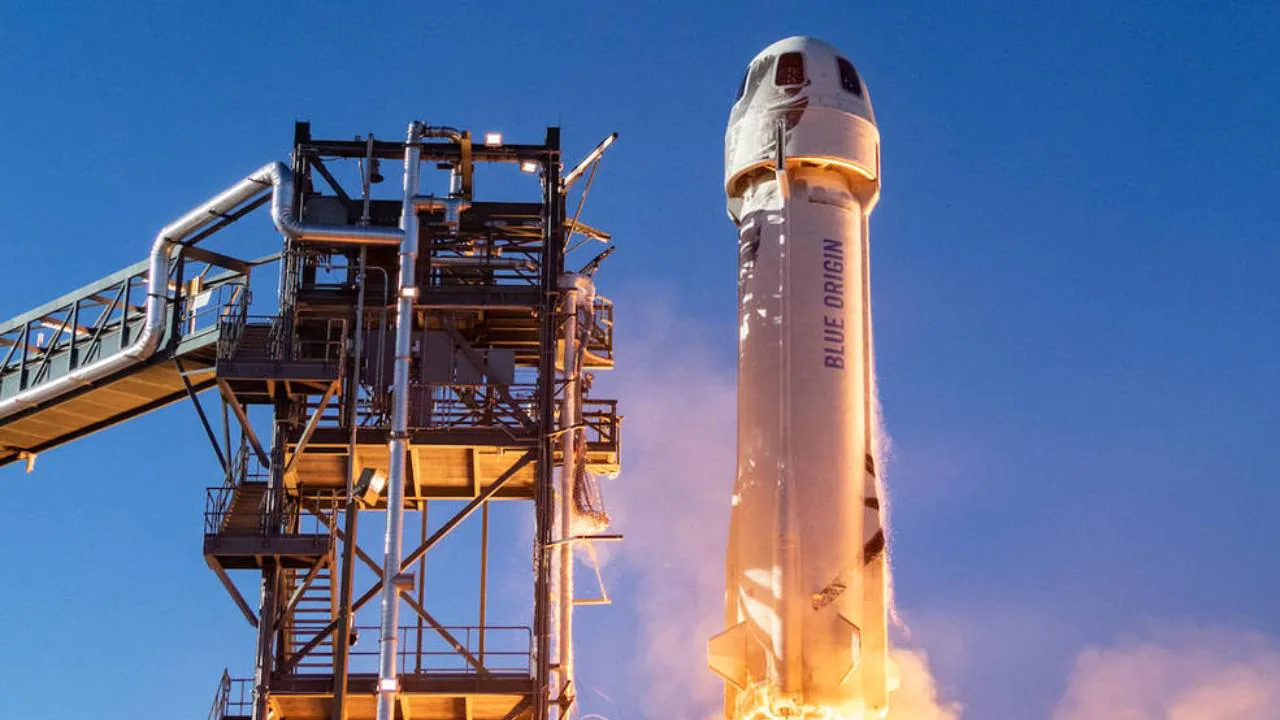 Read more about the article Ticket for Blue Origin’s 10 minute space flight auctioned for $28 million- Technology News, FP