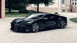 Read more about the article Bugatti La Voiture Noire unveiled in production form, one-off costs over Rs 100 crore- Technology News, FP