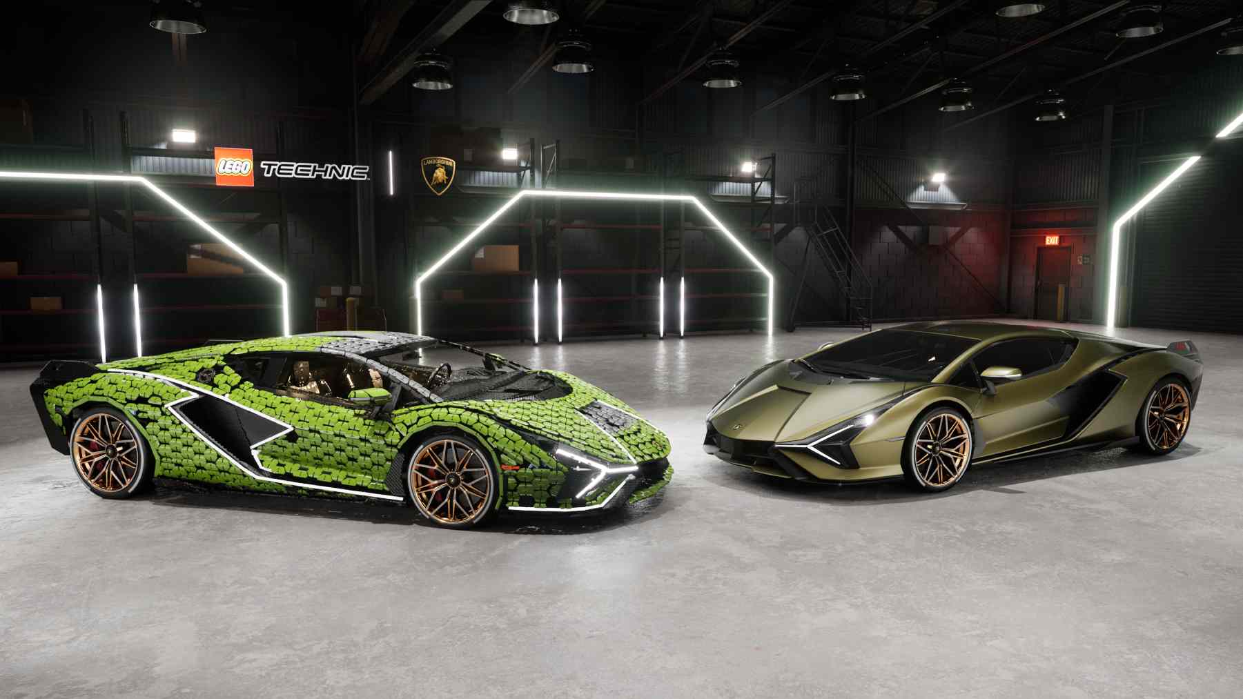 You are currently viewing Lego and Lamborghini come together to create life-size Lamborghini Sian FKP 37 replica- Technology News, FP