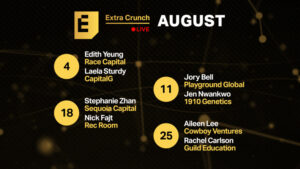 Read more about the article Check out the all-star speakers joining us on Extra Crunch Live in August – TechCrunch