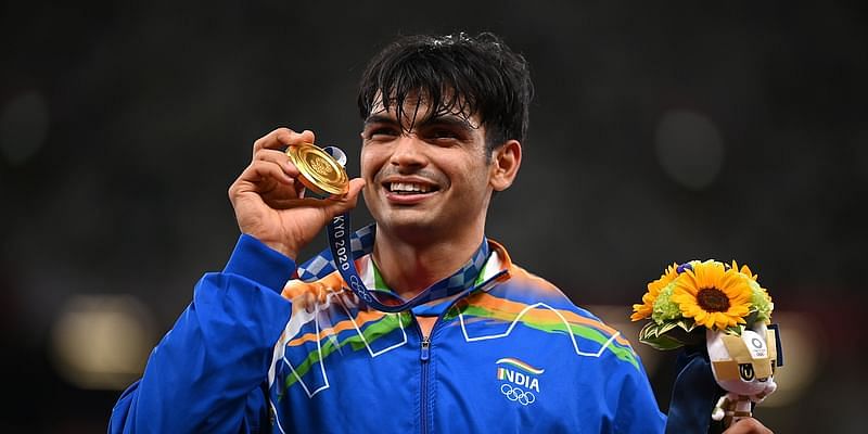 Read more about the article Neeraj Chopra scripts history with stunning javelin throw gold, India’s first athletics medal at Olympics