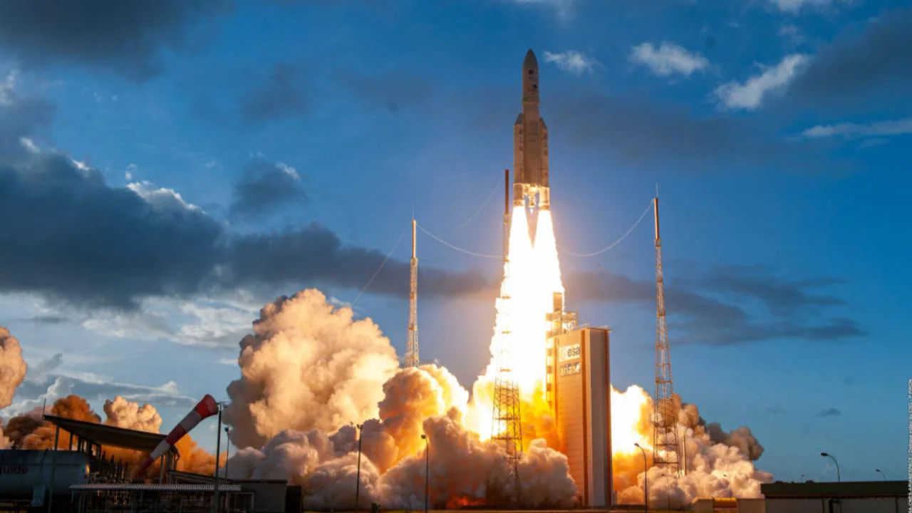 Read more about the article First reprogrammable commercial satellite launched into space on Ariane 5 rocket- Technology News, FP