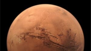 Read more about the article Researchers find Mars’ snow has dust mixed into it, could melt into water- Technology News, FP