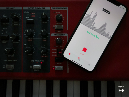 You are currently viewing Tape It launches an A.I.-powered music recording app for iPhone – TechCrunch