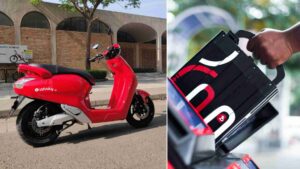 Read more about the article Bounce teams up with Park+ to set up battery swap infrastructure ahead of Infinity e-scooter launch- Technology News, FP