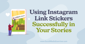 Read more about the article Using Instagram Link Stickers Successfully in Your Stories