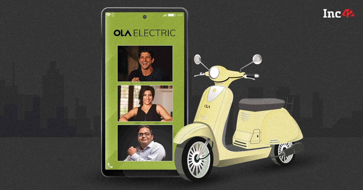 You are currently viewing Ola Electric Welcomes Vijay Shekhar Sharma, Zoya & Farhan Akhtar As Investors