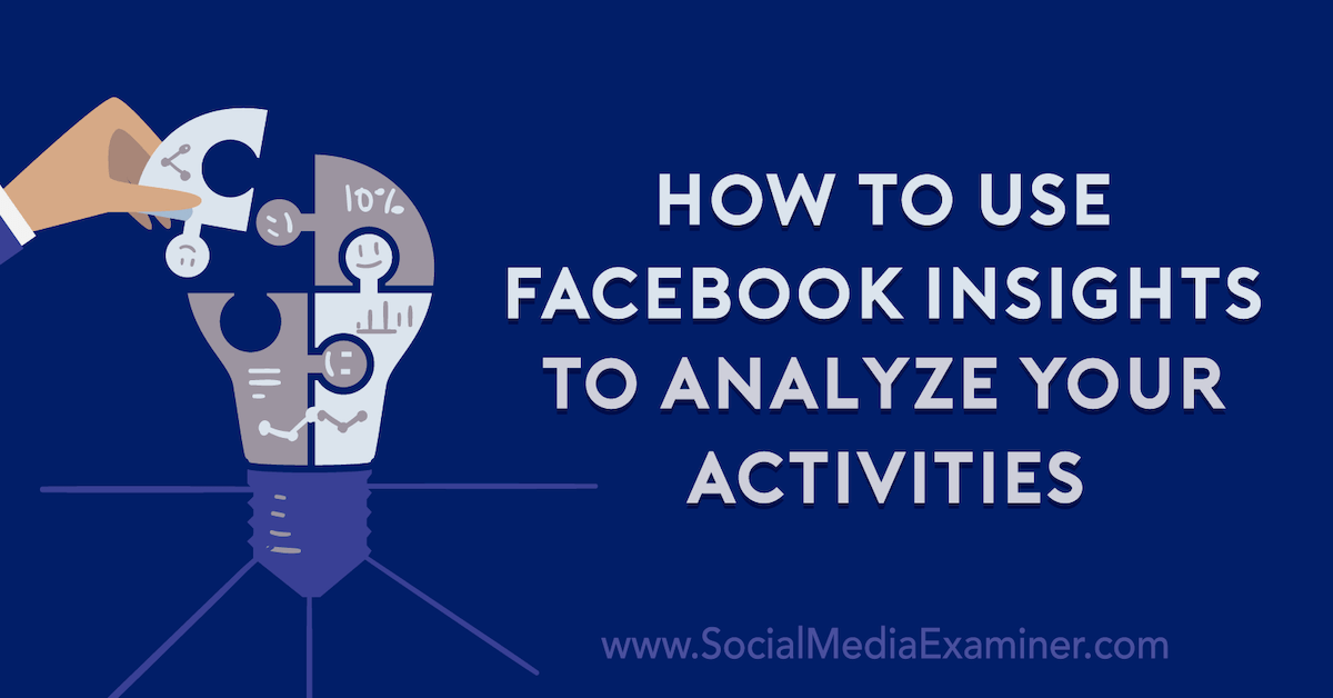 You are currently viewing How to Use Facebook Insights to Analyze Your Activities