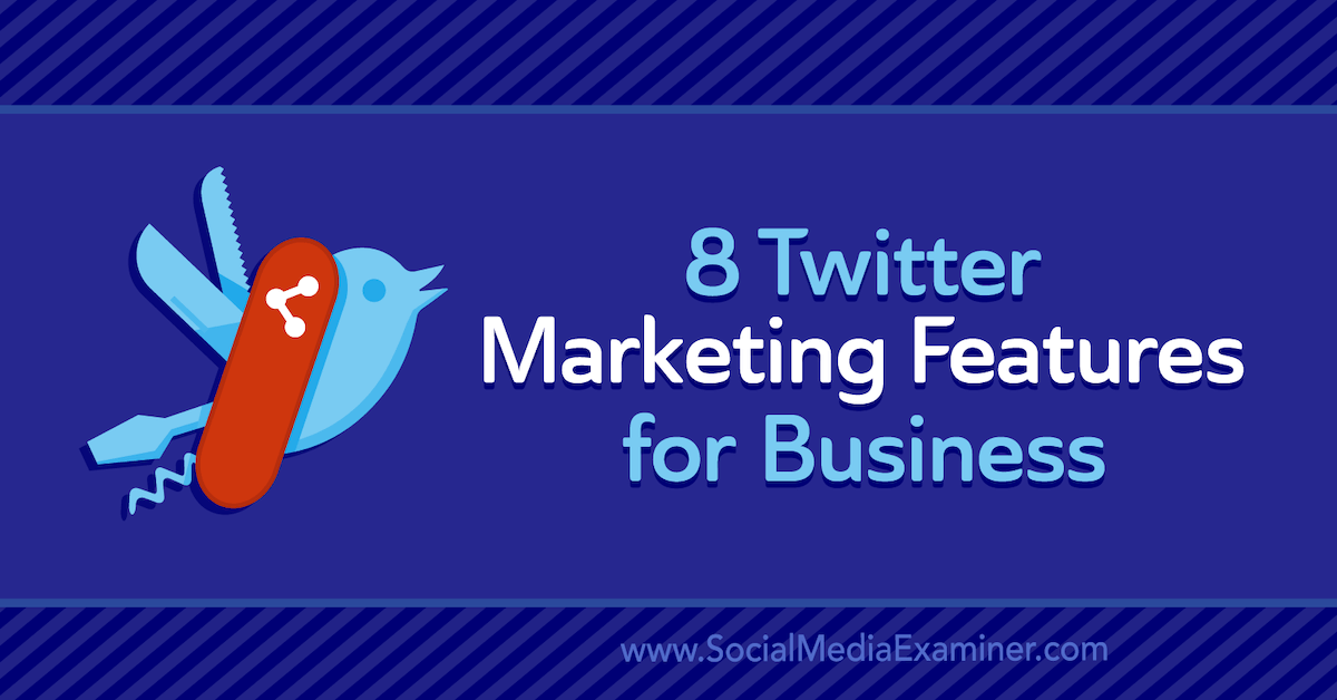 You are currently viewing 8 Twitter Marketing Features for Business