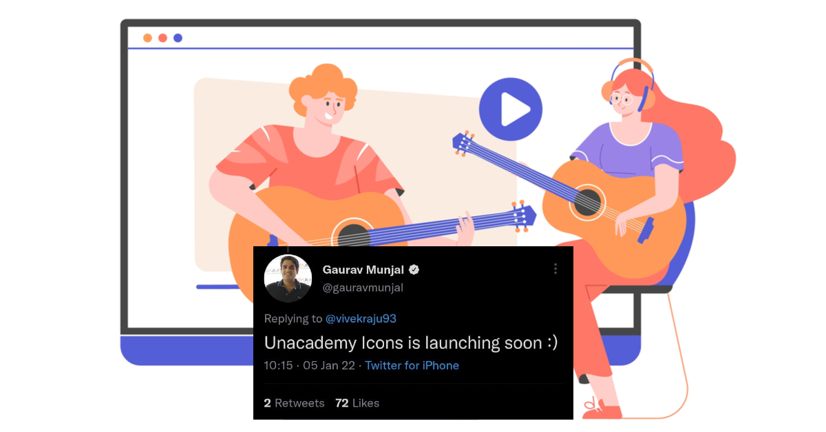 You are currently viewing Unacademy Likely To Venture Into Celebrity-Taught Courses With ‘Icons’