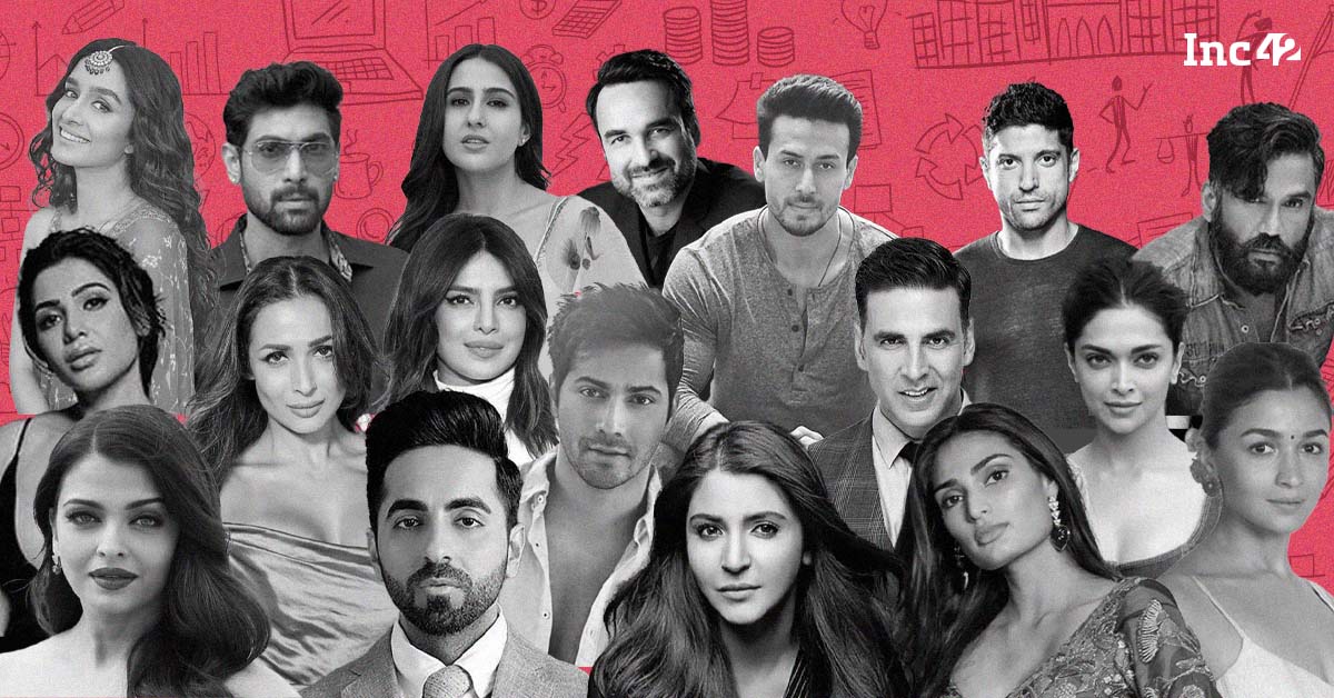 You are currently viewing 18 Bollywood Actors Betting On Indian Startups