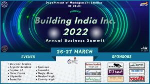 Read more about the article Building India Inc.’22 -The Annual Business Summit of DMS, IIT Delhi