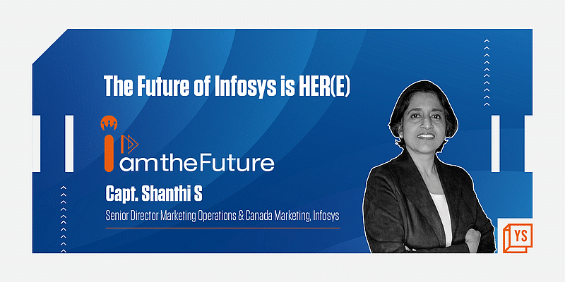 You are currently viewing From the army trenches to upskilling herself for the corporate world, meet Capt Shanthi S of Infosys