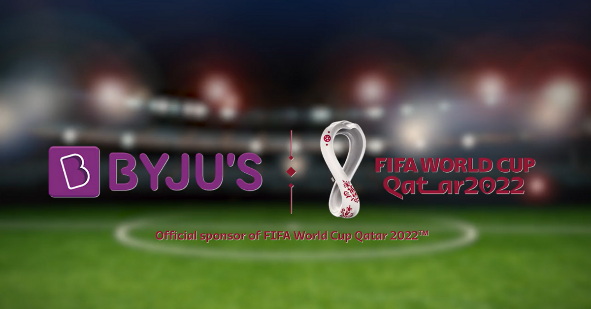 You are currently viewing BYJU’S Becomes 1st Indian Firm To Sponsor FIFA World Cup