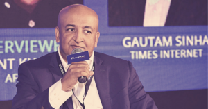 Read more about the article After 15-Year Stint, Times Internet CEO Gautam Sinha Resigns