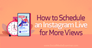 Read more about the article How to Schedule an Instagram Live for More Views