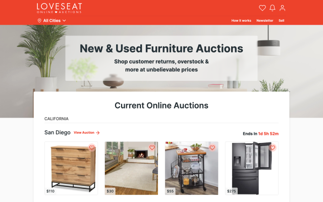 You are currently viewing Loveseat gets comfy with new funding to expand its returned home goods marketplace – TechCrunch