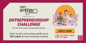Read more about the article With cash prizes, business support and mentoring, Amazon Smbhav Entrepreneurship Challenge 2022 is championing India’s innovators and entrepreneurs