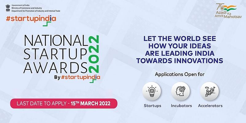 You are currently viewing A rare opportunity to be named among India’s best startups at the National Startup Awards