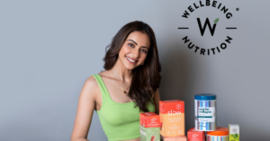 Read more about the article Bollywood Actor Rakul Preet Backs D2C Startup Wellbeing Nutrition