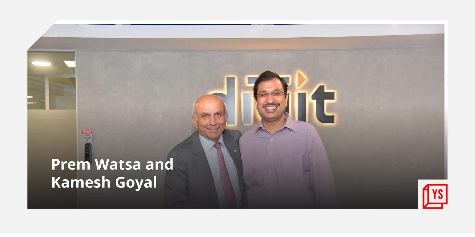 You are currently viewing [YS Exclusive] Prem Watsa backed Digit Insurance when it was just an idea. Here’s why