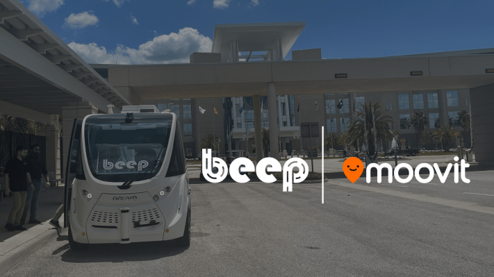 You are currently viewing Moovit adds Beep’s autonomous shuttle to trip-planning app – TechCrunch