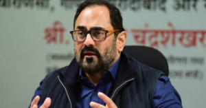 Read more about the article Follow CERT-In Rules Or Move Out Of India: Rajeev Chandrasekhar