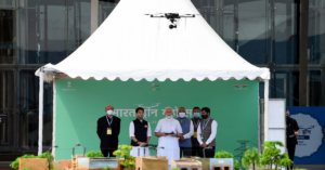 Read more about the article Drones Will Take Agriculture To The Next Level, Empower Farmers: PM