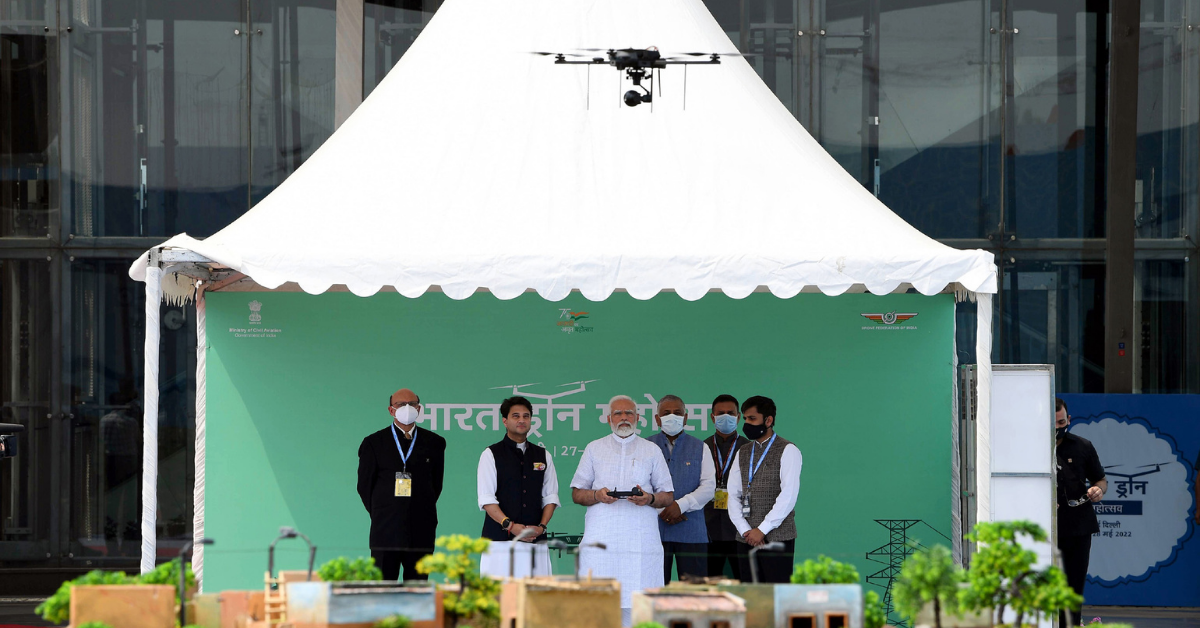 You are currently viewing Drones Will Take Agriculture To The Next Level, Empower Farmers: PM