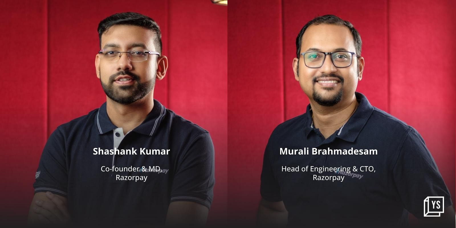 You are currently viewing Razorpay Co-founder Shashank Kumar takes over as MD; ex-AWS executive Murali B is new CTO