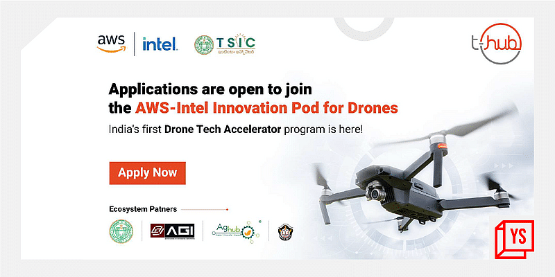 You are currently viewing T-Hub, AWS partner to launch India’s first-ever drone-tech accelerator program