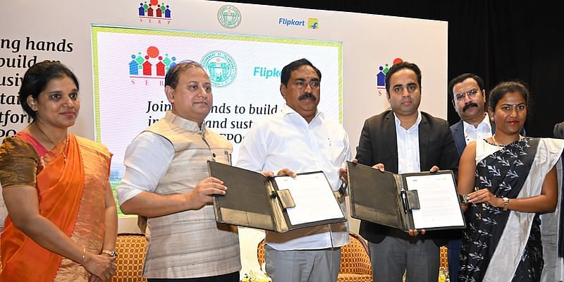 You are currently viewing Flipkart signs MoU with SERP to enable market access, growth for FPOs, SHGs in Telangana